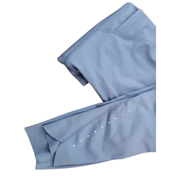 Danskin Lg Activewear High Rise Non Slip Athletic Leggings Tulip Ankle Hem Pants - Picture 9 of 9